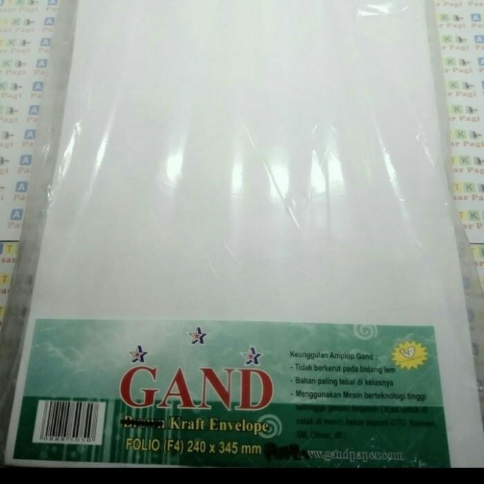 

AMPLOP FOLIO PUTIH SEAL 100GR 1 PACK