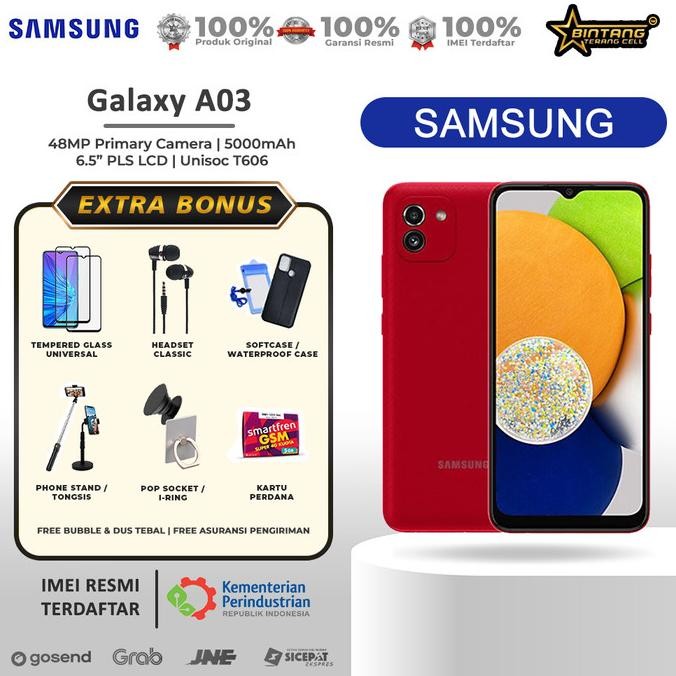Samsung A03 Ram 4 64 Ram 3 32 Garansi Resmi [Bukan Samsung A03S ]
