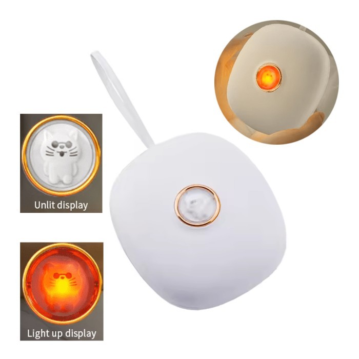 TERBARU Alarm Jam LED Getaran Powerful Vibration Rechargeable 1200mAh