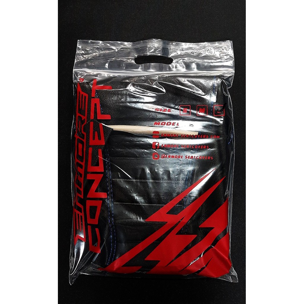 Kulit Jok Motor Enmore Concept - Caferacer -Cokelat ( Kulit Jok Saja )