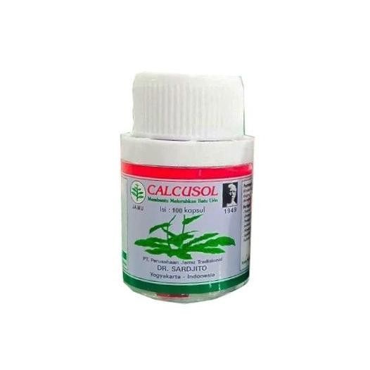 Calcusol 100 Tab Obat Pencahar Batu Ginjal Dan Batu Kemih