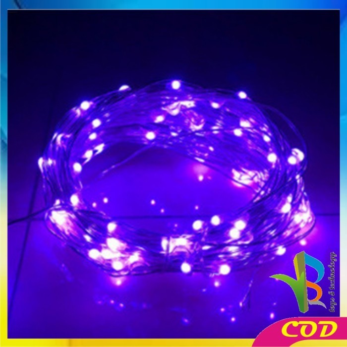 OBRAL RB-C881 Lampu Tumbler Kawat Mini 10 Meter 100 LED Lampu Hias Dekorasi