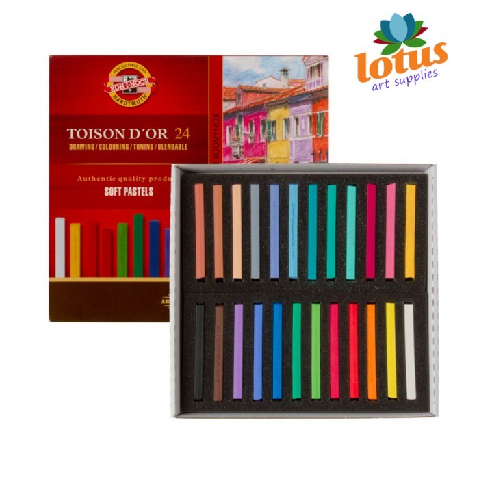 

HOT SALE! Koh-I-Noor Toison D'Or 24 Soft Pastel