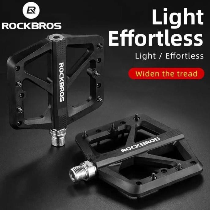 Rockbros Pedal Sepeda M906 Mtb gunung Roadbike Ultra light Non Slip