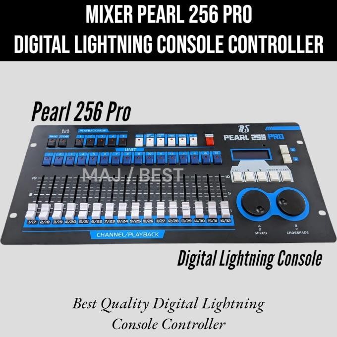 Mixer Lighting Pearl 256 Pro Digital Lighting Console