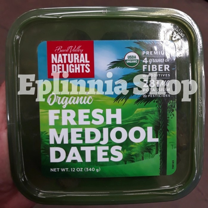 

Natural Delights Organic Medjool Dates 340 gr Kurma Medjol Organik USA