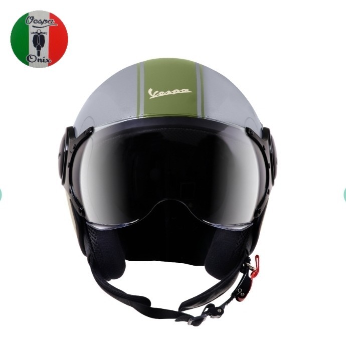 Helm Based Color Beige Sabbia Helm Vespa Original Vespa Matic