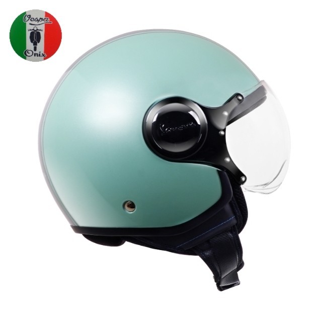 Helmet Color Based Green Relax Helm Vespa Matic Original