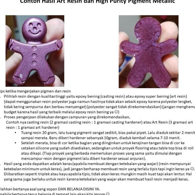 

Promo High Purity Pigment - 10 Gram - Cat Resin Pewarna Resin Pigmen Bubuk COD
