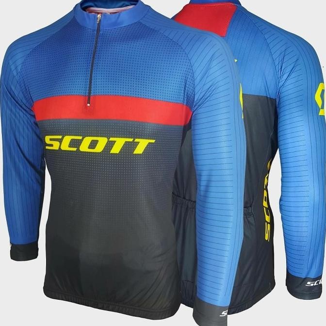Baju Sepeda Pria Wanita Lengan Panjang Jersey Murah