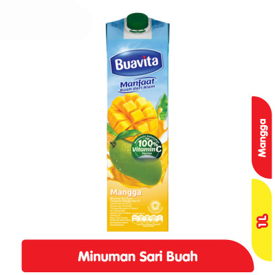 

Buavita Jus Buah Asli Mangga 1 L