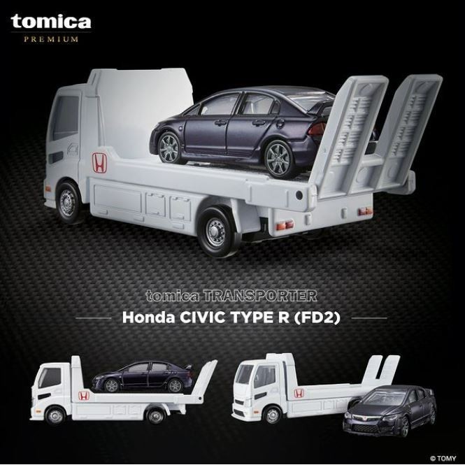 912606 Tomica Transporter Honda Civic Type R FD2 Takara Tomy Diecast