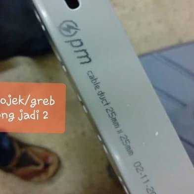 Kabel Duct Pvc 25X25/Kabel Wiring Duct Pvc 25X25