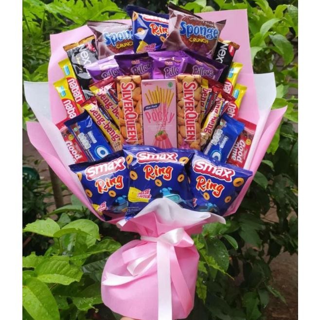 

CR - (B) Buket PREMIUM PINK BIG SILVERQUEEN 2 BESAR/paket/bingkisan Snack Ulang Tahun/Ultah/ Wisuda/Kado/Hadiah Pacar/sahabat/Sidang skripsi/seminar/santunan anak yatim TERLARIS