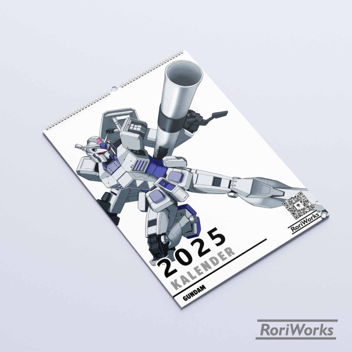 

PROMO! Kalender Dinding 2025 - Gundam