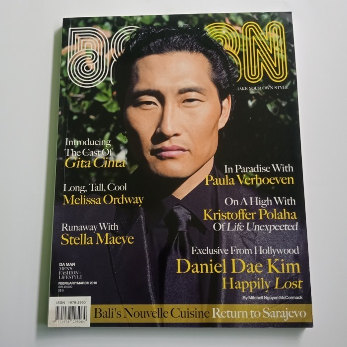 Majalah Daman Februari/Maret 2010 Cover Daniel Dae Kim