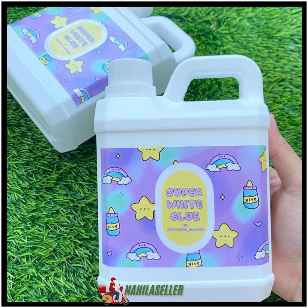 

Super White Glue 1 Liter || Magic Glue By Potatos_Slime2 Gratis Ongkir
