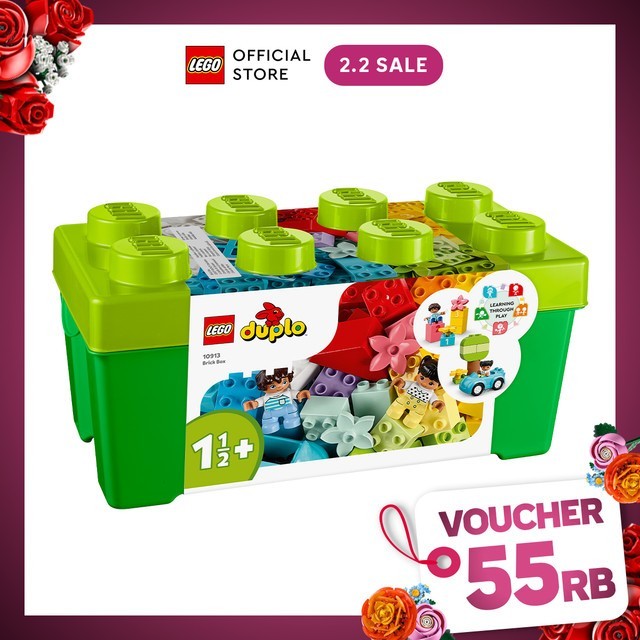 LEGO DUPLO Classic 10913 Brick Box (65 Buah)