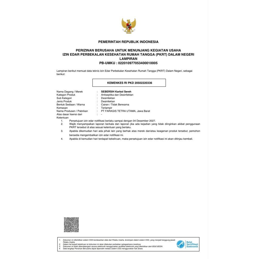 

BERKUALITAS Karbol SEBERSIH 5 Liter Sereh / Cemara Pembersih Kuman - All Shipment