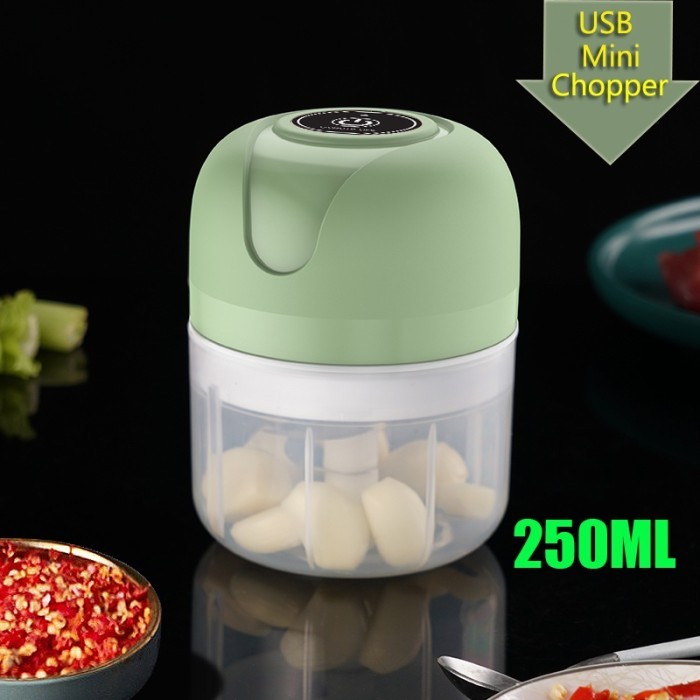 

BERGARANSI USB MINI CHOPPER / PORTABLE BLENDER PENGGILING BUMBU DAGING BAWANG