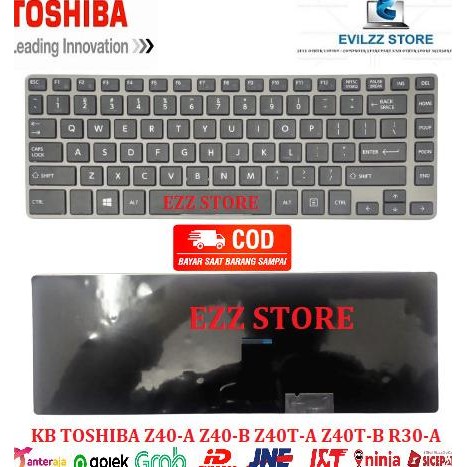 Produk Baru KEYBOARD KIBOT LAPTOP TOSHIBA DYNABOOK R631 R734 R734/M R734/K PORTEGE R30 R30A R30-A Z4