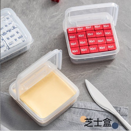 

TERMURAH (2 pcs) Kotak Penyimpanan Keju Mentega Buah Sayur Rempah Bumbu Dapur