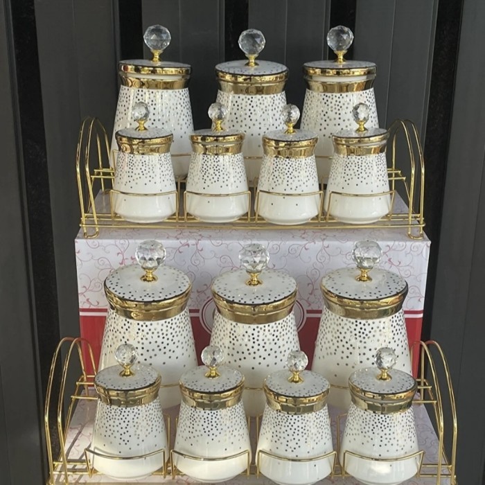 

TERUJI tempat bumbu dapur set mewah