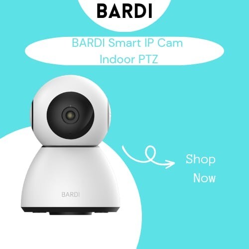 Terbaru Bardi Smart Ip Camera Indoor Ptz Pan Tilt Zoom