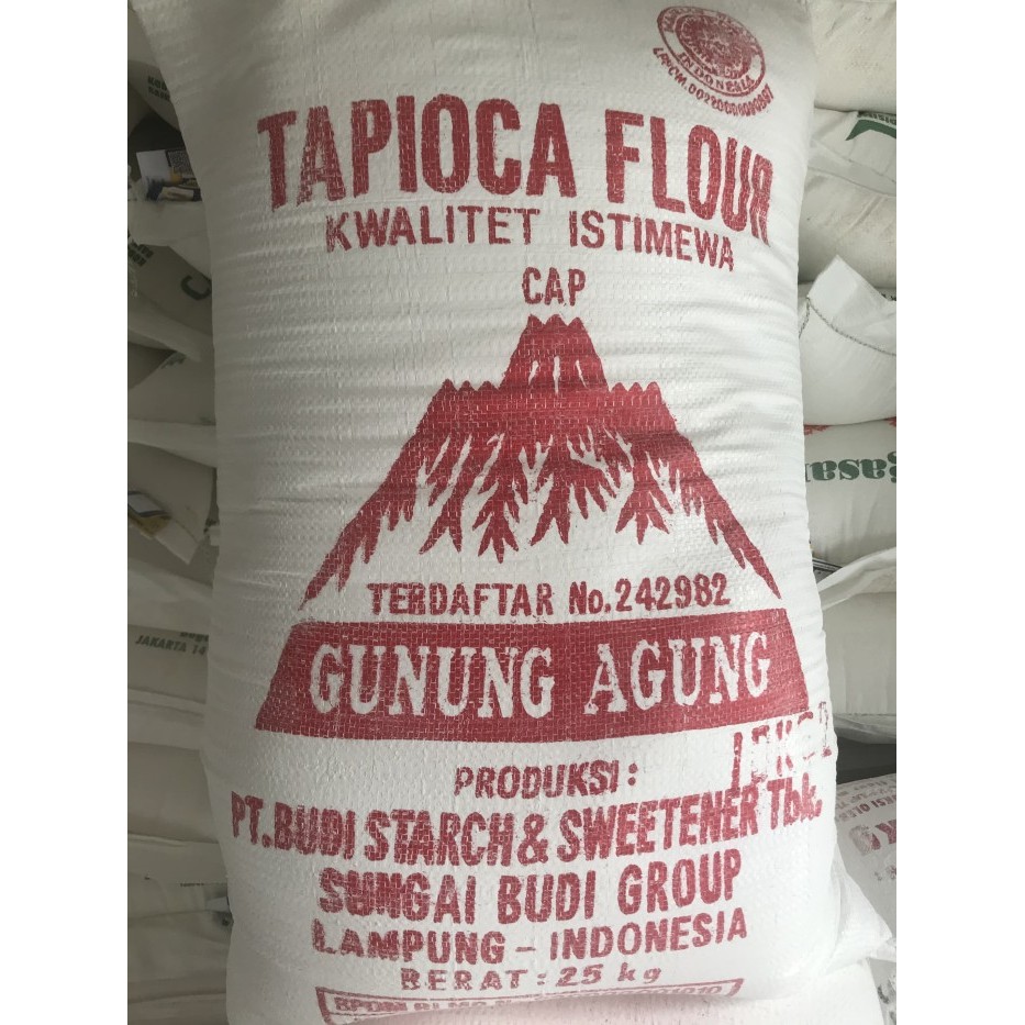 

Ready Stock Sagu Tapioca Gunung Agung 25 Kg