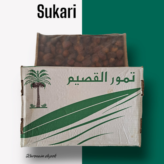 

Terbaru Kurma Sukari Al-Qassim 3Kg / Kurma Sukari / Kurma Raja