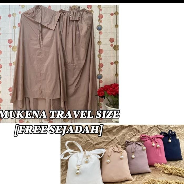 mukena traveling mini premium lembut premium