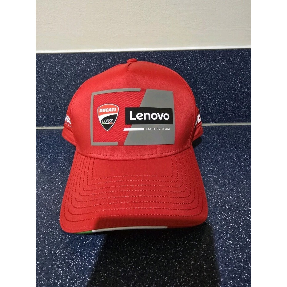 Ducati MotoGP 2022 RARE Team Cap A-Frame 9FORTY New Era Lenovo Logo. Topi Unisex