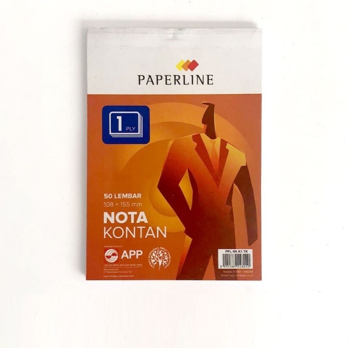 

TERBARU Paperline Nota Kontan 1 ply 2 ply 3 ply Rangkap Kecil / Besar / Bon 1ply 2ply 3ply / Buku