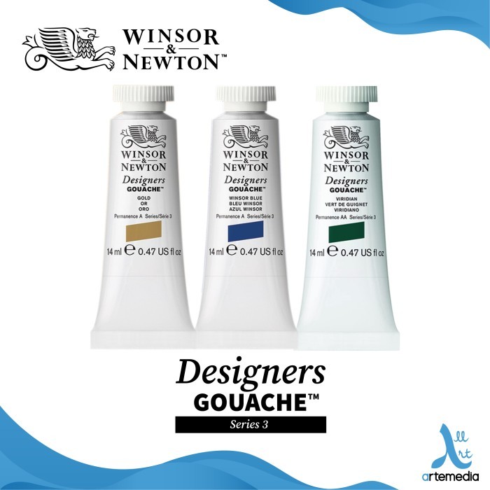 

TERBARU Cat Guas Winsor & Newton Designers Gouache Paint Color 14ml Series 3