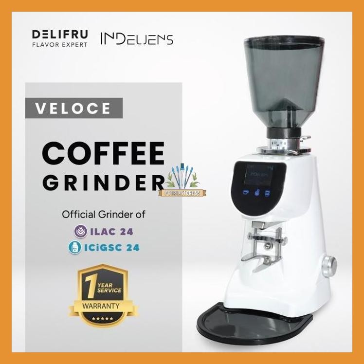 INDELJENS COFFEE GRINDER DIGITAL VELOCE MESIN PENGGILING BIJI KOPI