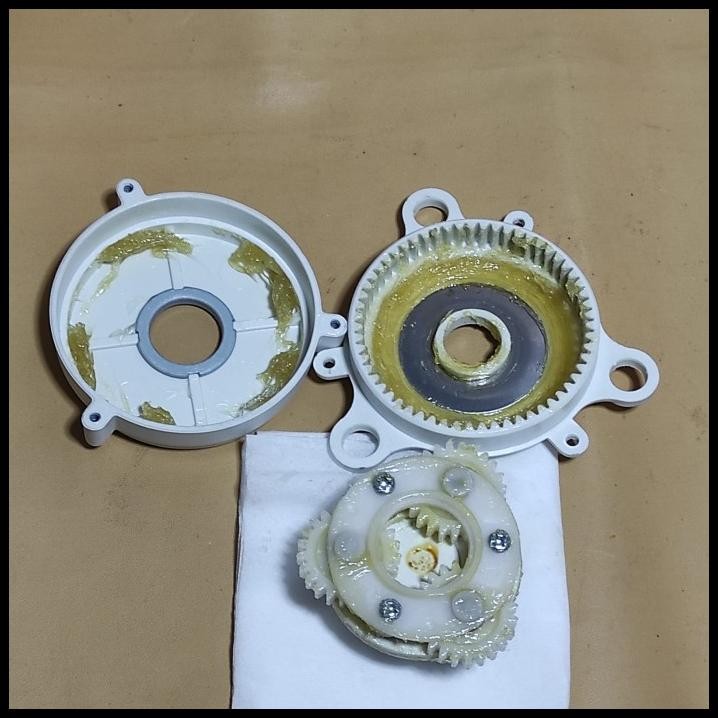 Gear As Tengah Pisau Mesin Motor Mitochiba Chopper Ch100 Ch200 Ori