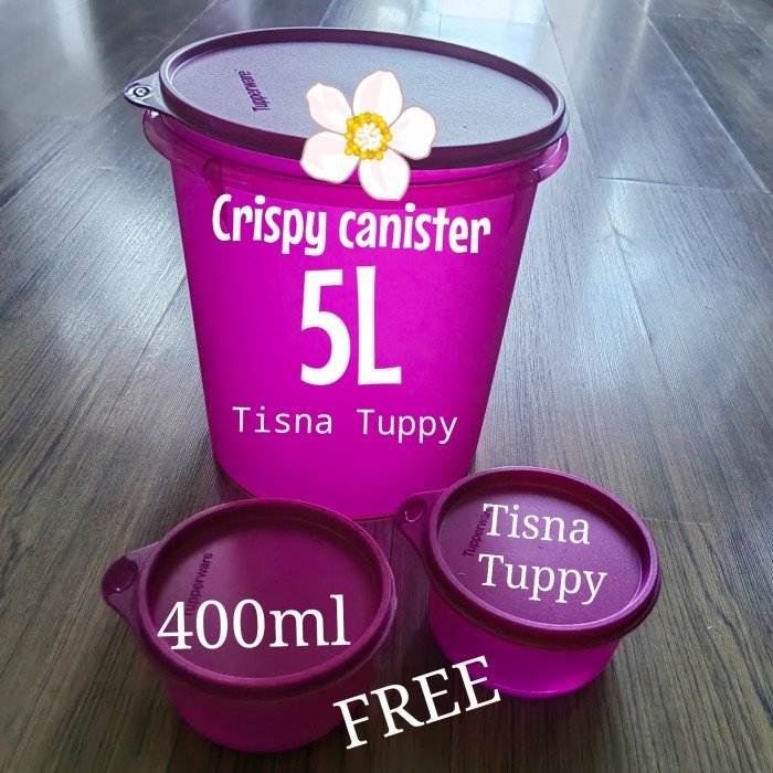 Crispy Canister Tupperware 5 Liter