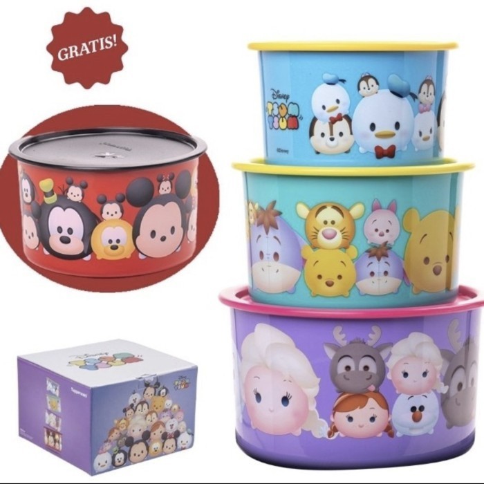 Tupperware Tsum Tsum Canister [A10]