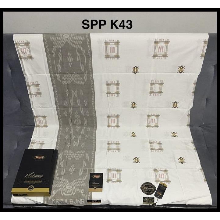 terbaru sarung ketjubung platinum gold spp hitam putih best seller