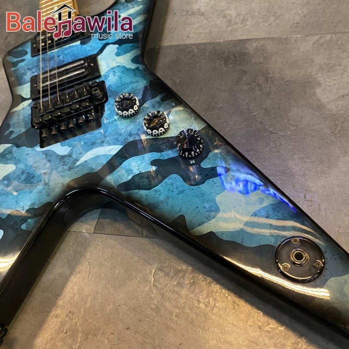 Gitar Elektrik Dean Dime Bb Camo Bbcamo Electric Guitar Original