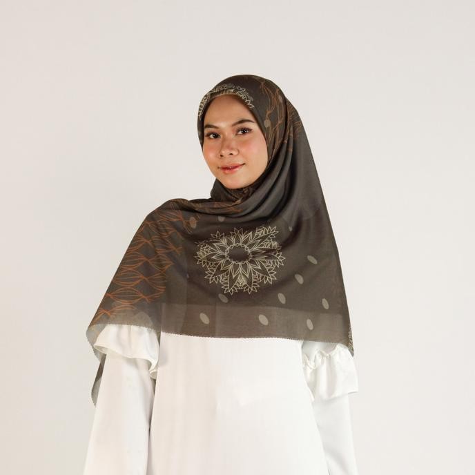 Nayanika Hijab / Jilbab / Kerudung Voal Ultrafine Motif