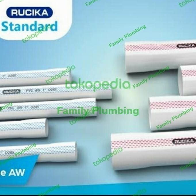 Promo PIPA PARALON 2" INCH PVC RUCIKA WAVIN PUTIH STANDARD AW D PERMETER COD