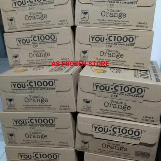 

SALE! YOU C1000 / UC1000 / UC 1000 / YOUC1000 VITAMIN C JERUK ORANGE 1 DUS