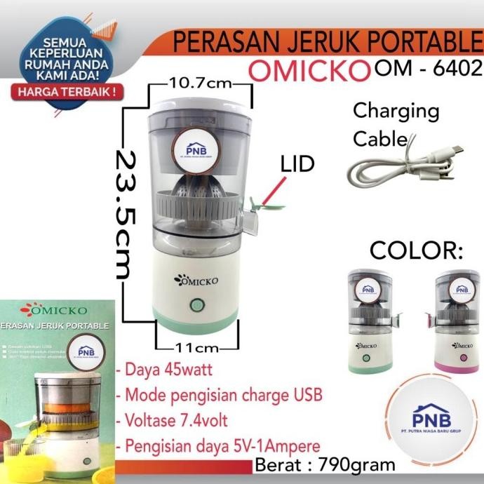 

SALE! ALAT PERAS PEMERAS PERASAN JERUK LEMON JUICER PORTABLE OMICKO