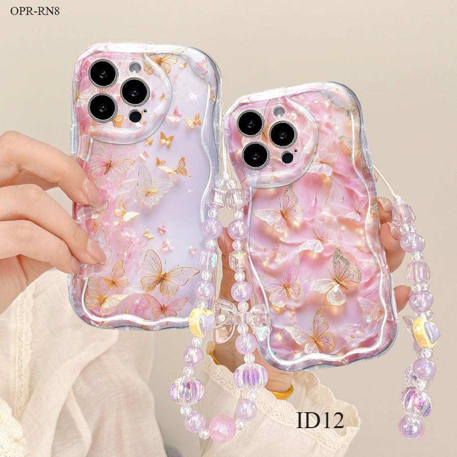 Casing Hp Untuk OPPO Reno 14F 13F 11 11F 10 8 8T 7 7Z 8Z 6 5 5F 4 4F R15 R17 Pro 4G 5G Tali Cassing 