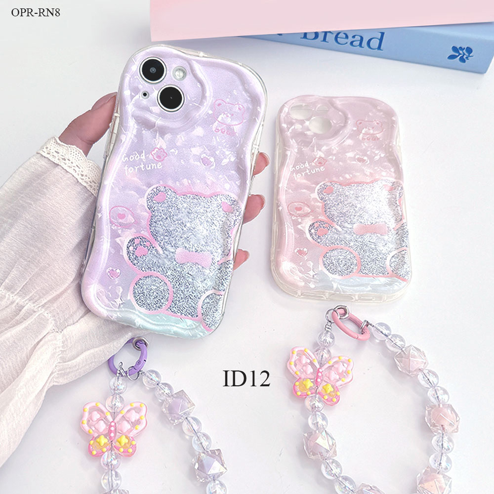 Casing Hp Untuk OPPO Reno 14F 13F 11 11F 10 8 8T 7 7Z 8Z 6 5 5F 4 4F R15 R17 Pro 4G 5G Tali Cassing 
