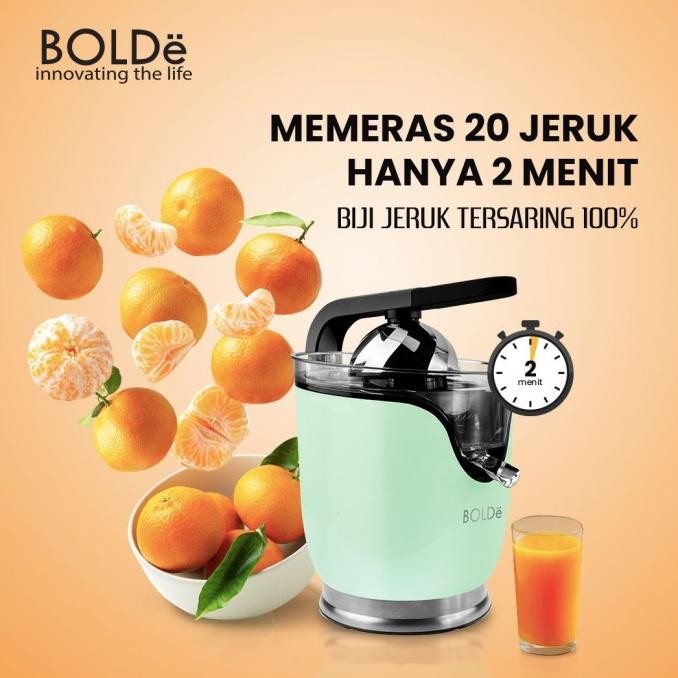 

SALE! BOLDE SUPER ELECTRIC CITRUS JUICER URANUS - ALAT PERAS JERUK