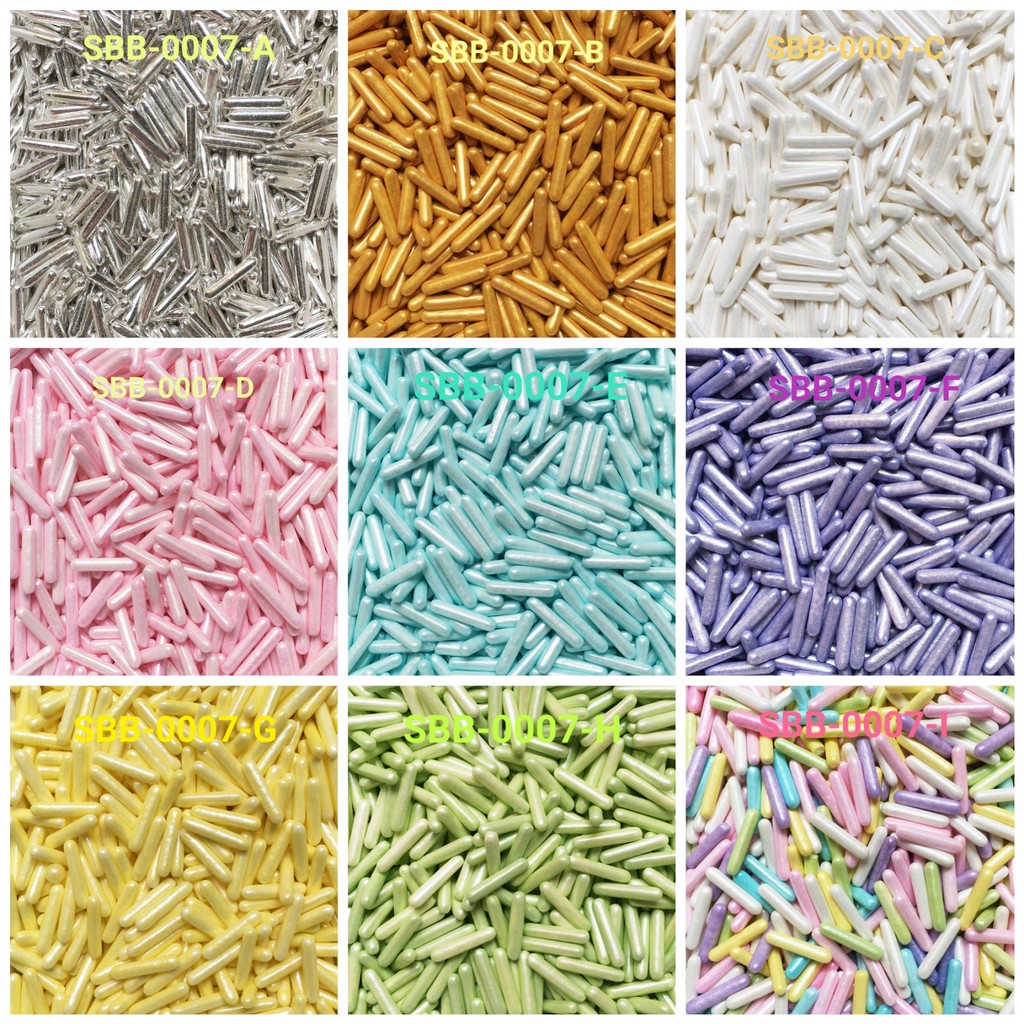 

GR-SBB-0007 Sprinkles sprinkle sprinkel 100 gram kapsul meses (SPRINKLES)