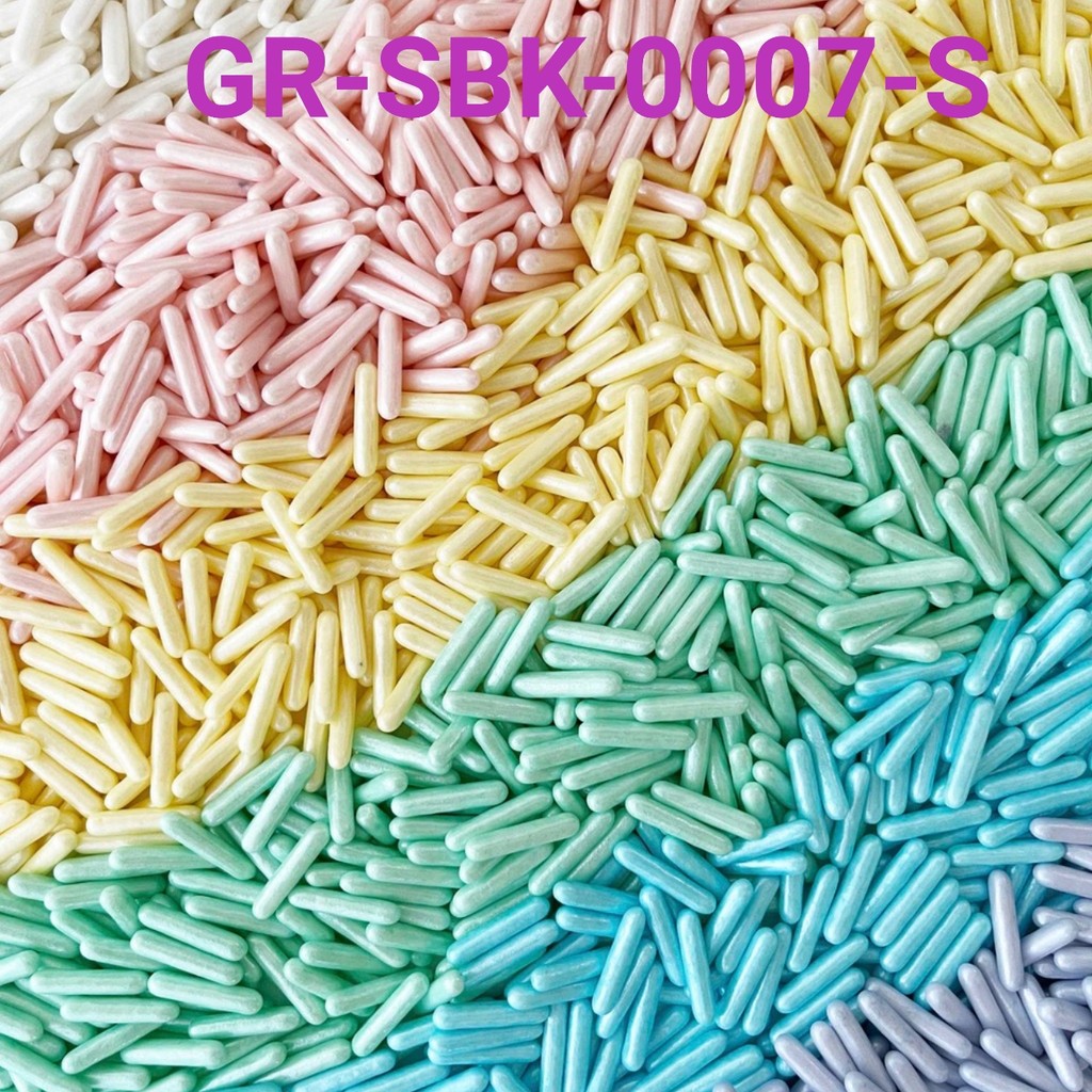 

GR-SBK-0007-S Sprinkles trimit sprinkel 30gr ungu pink biru hijau (sprinkles)