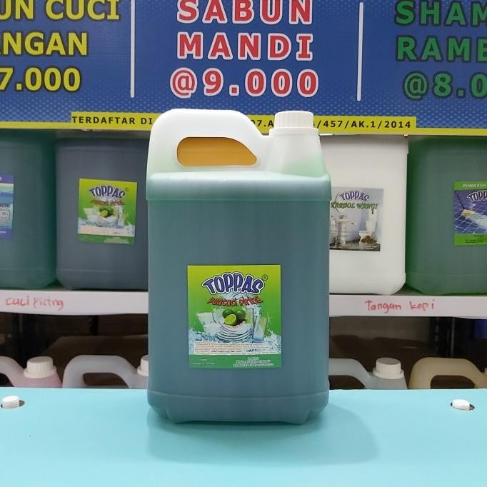 

SALE! SABUN PENCUCI PIRING WANGI JERUK NIPIS SEGAR 5 LITER PREMIUM - BPOM